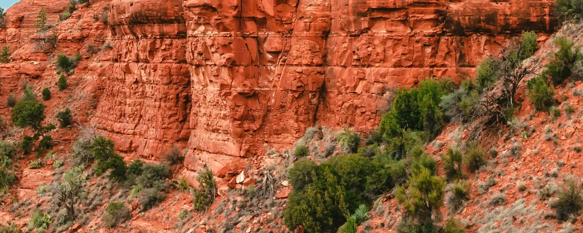 red rocks