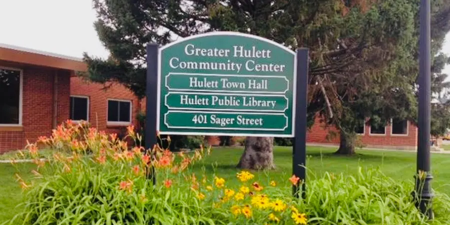 Greater Hulett Community Center Sign